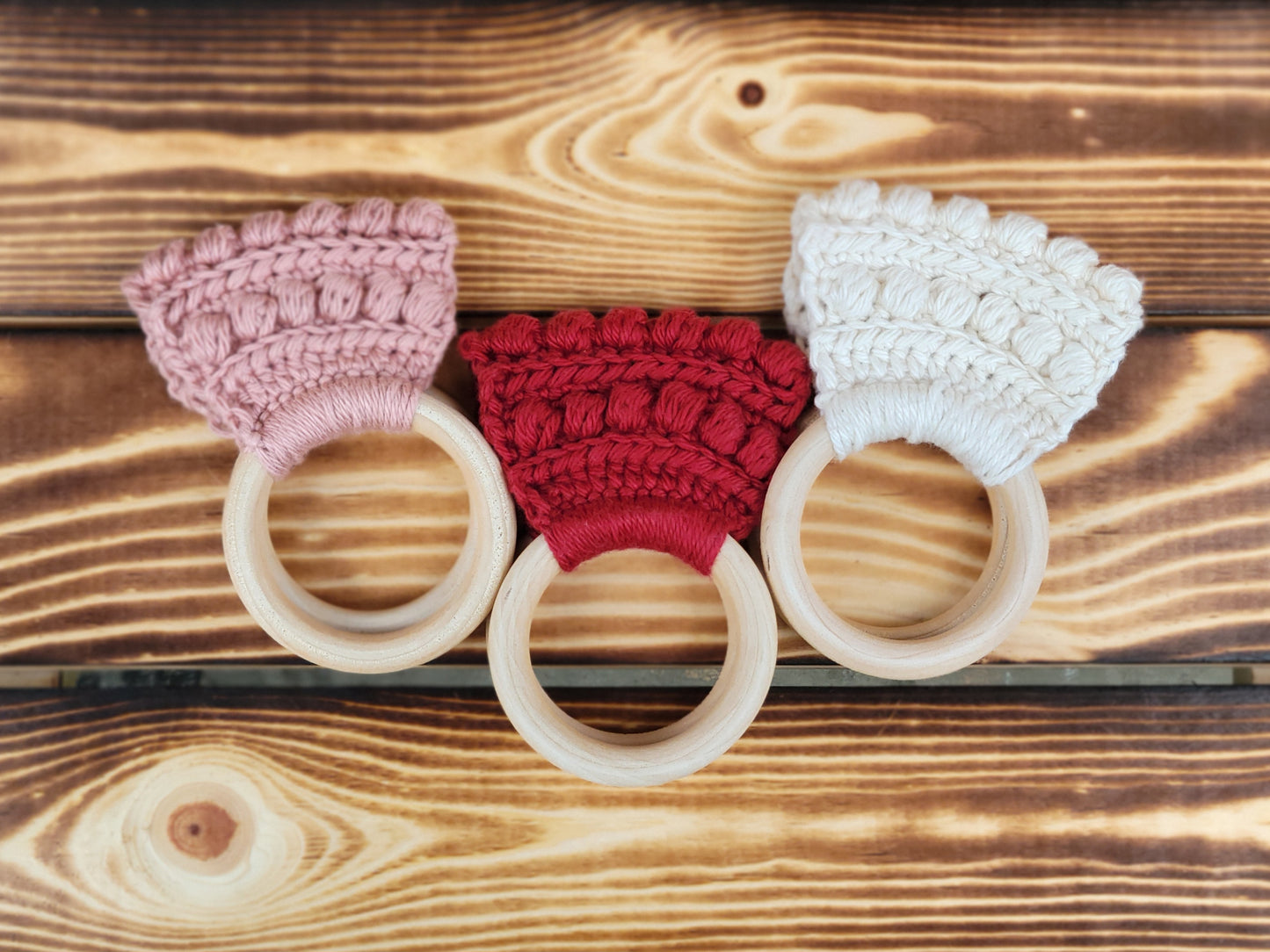 Rustic Farmhouse Dish Towel Holder Crochet Pattern