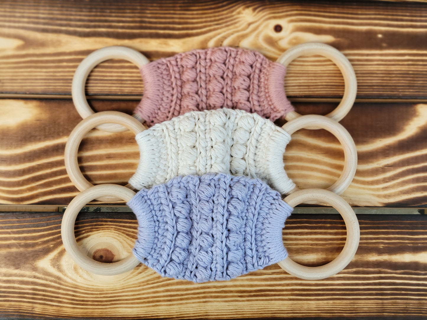 Rustic Farmhouse Dish Towel Holder Crochet Pattern