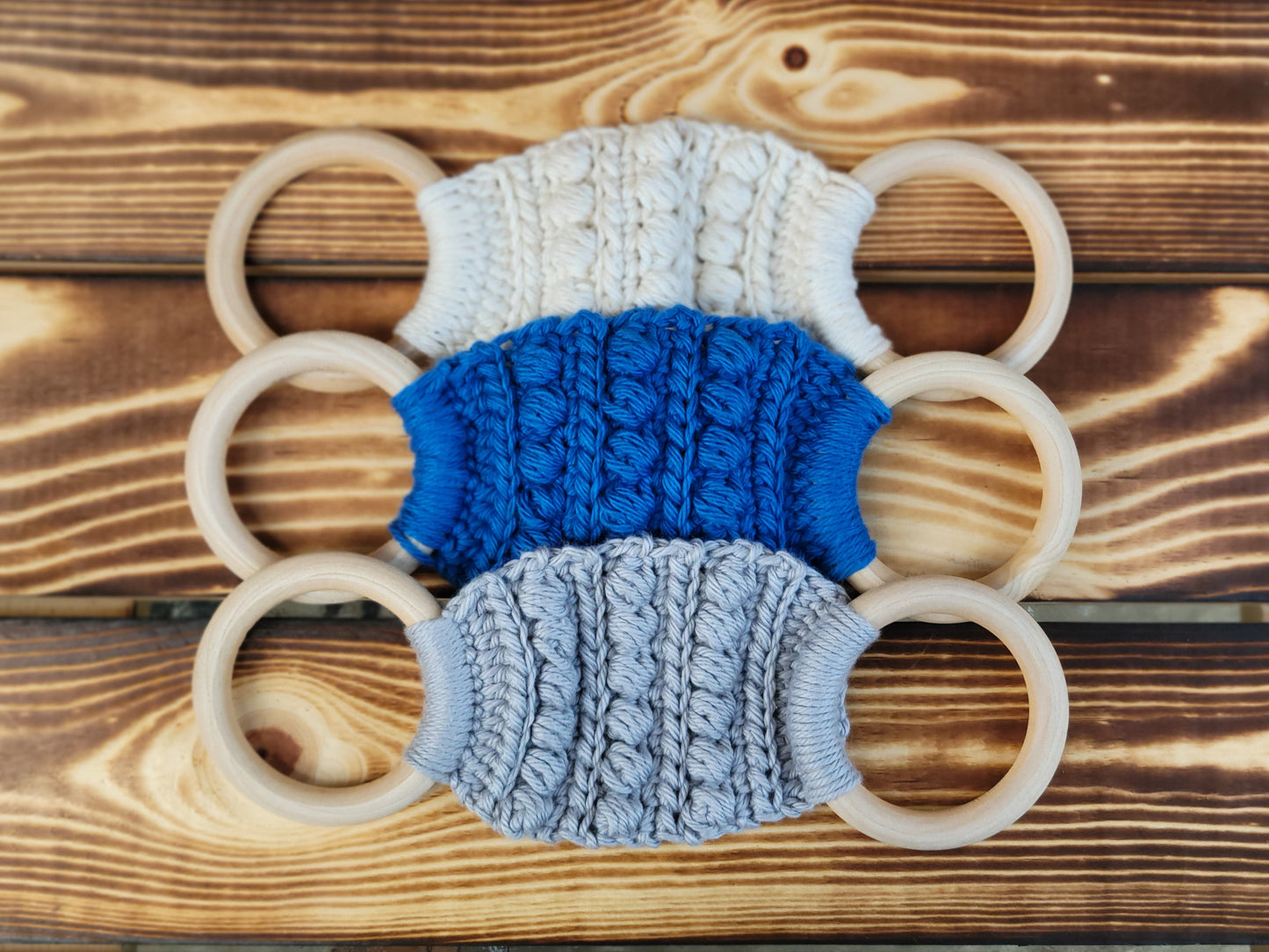 Rustic Farmhouse Dish Towel Holder Crochet Pattern