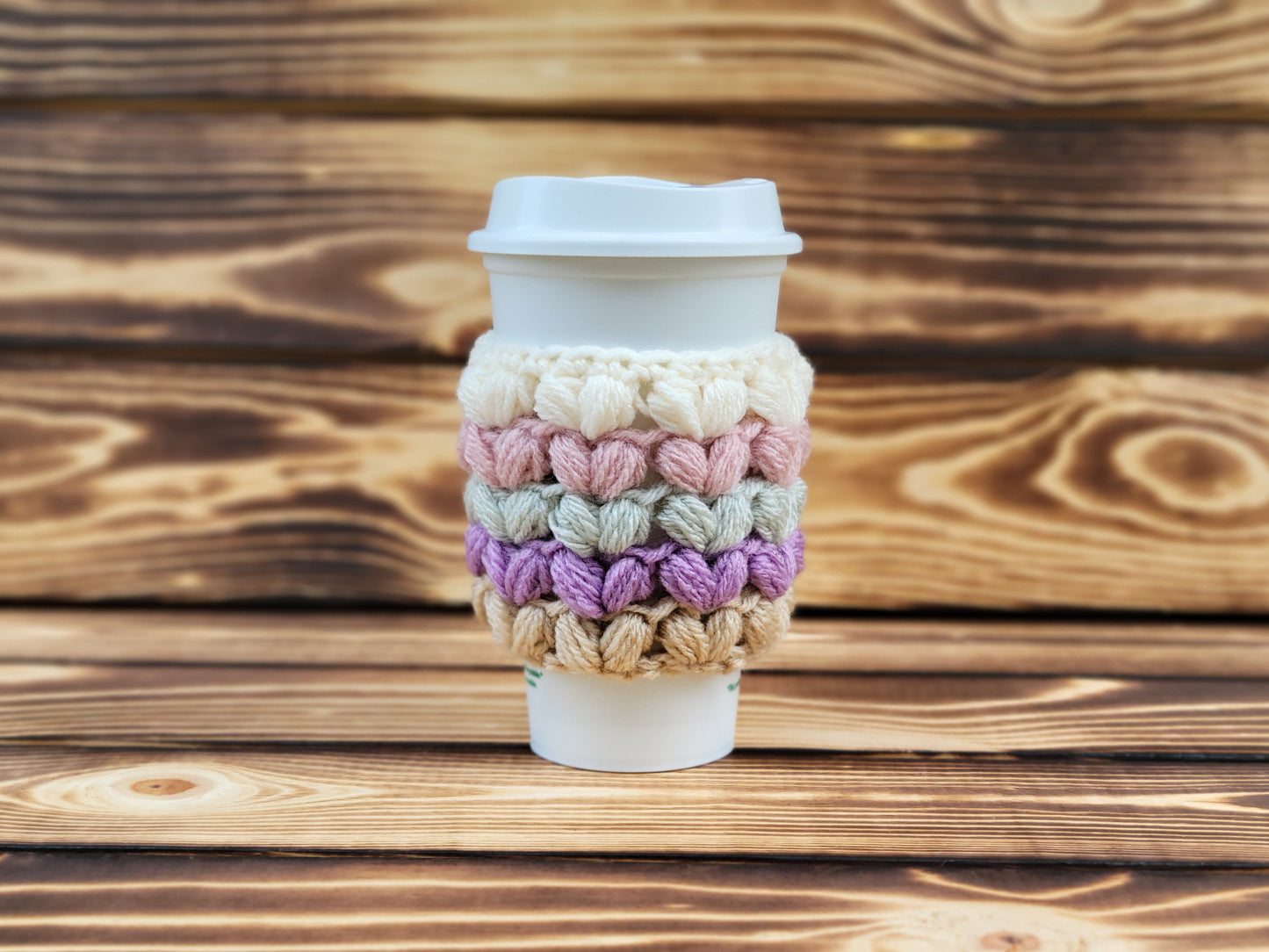 Sweetheart Cup Cozy Crochet Pattern