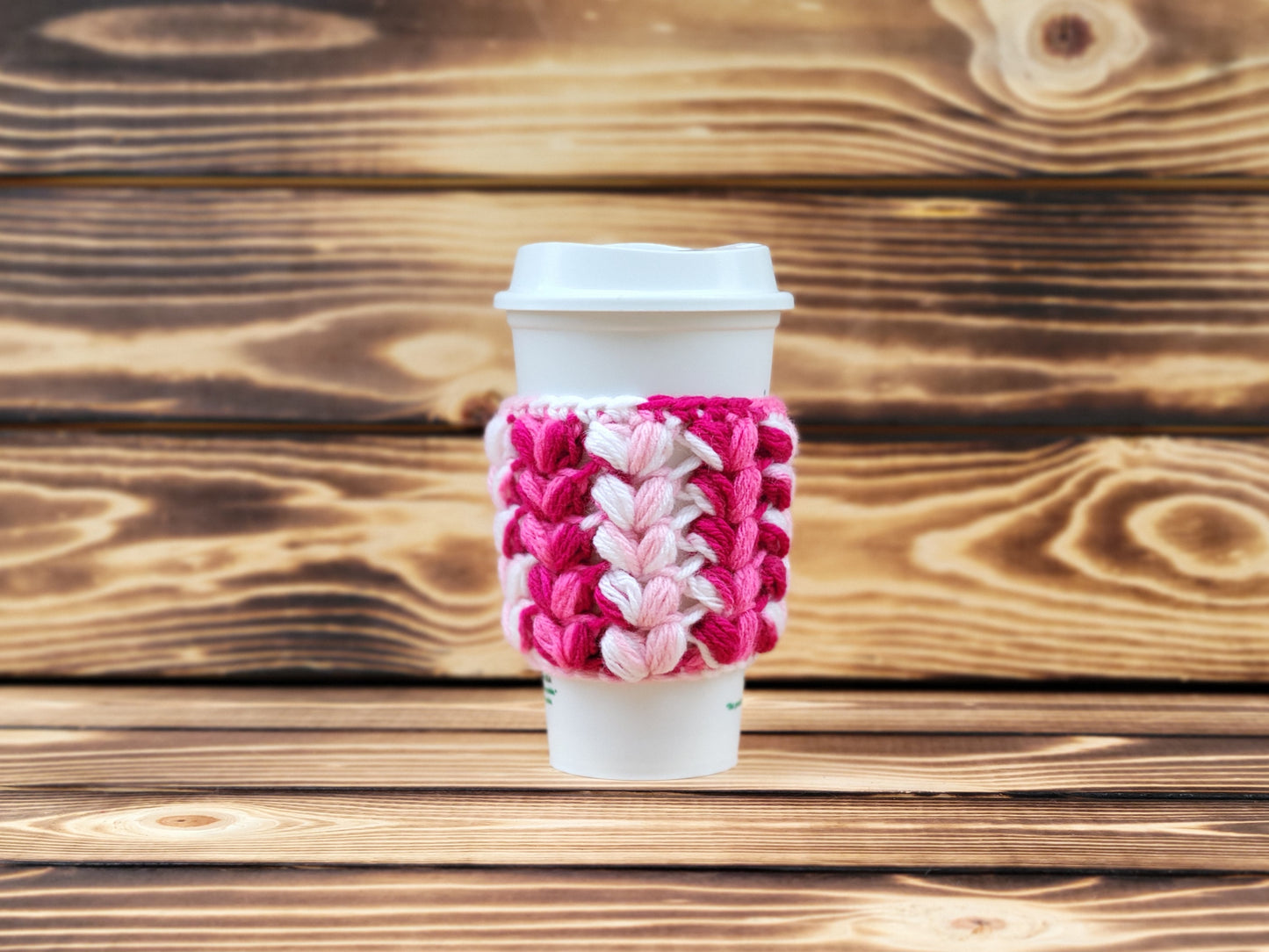 Sweetheart Cup Cozy Crochet Pattern
