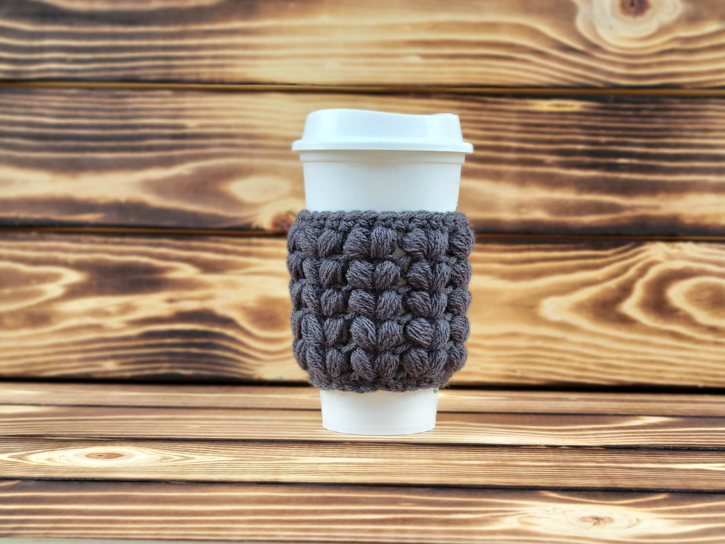 Sweetheart Cup Cozy Crochet Pattern