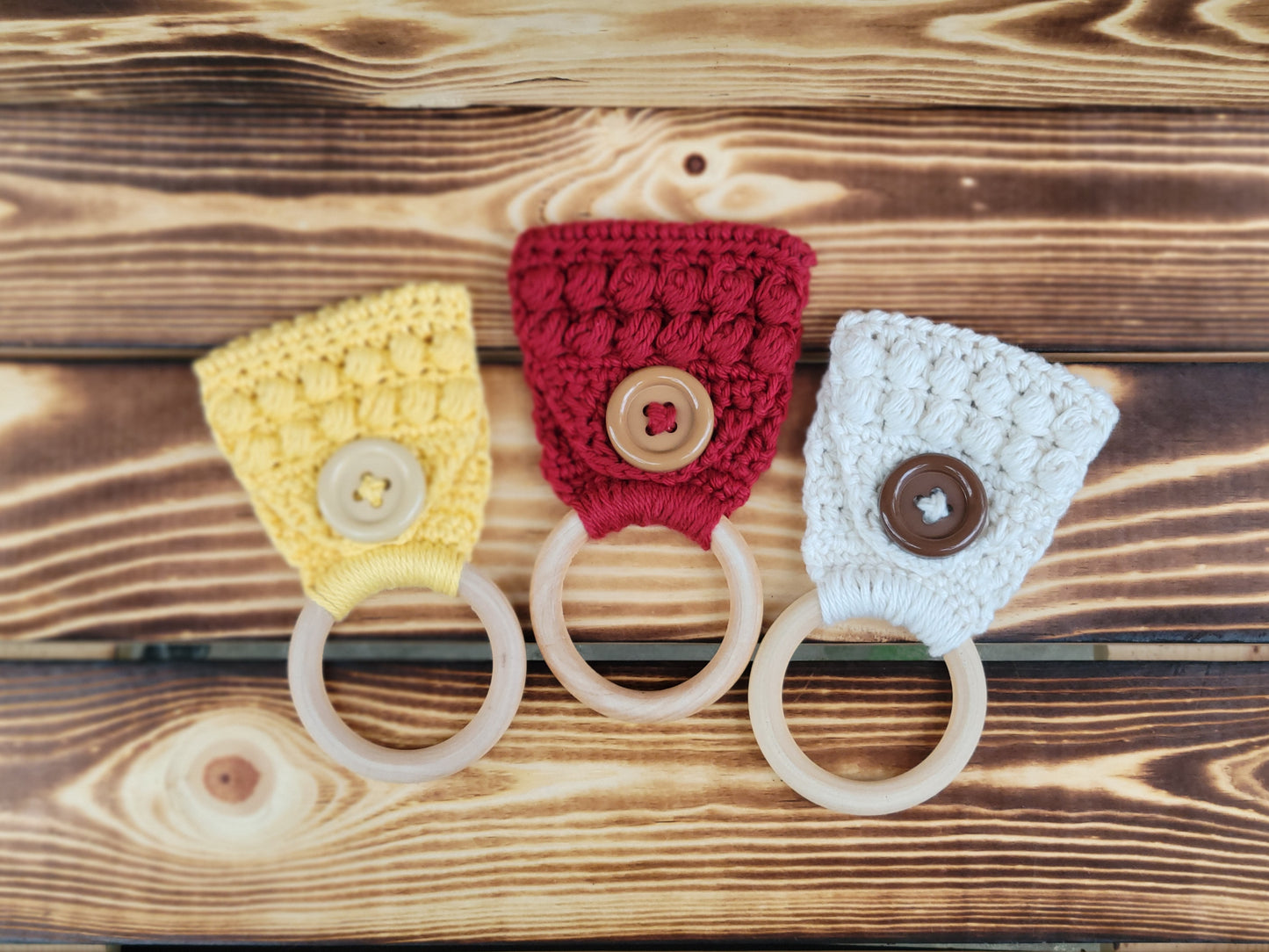 Pebbled Towel Ring Crochet Pattern