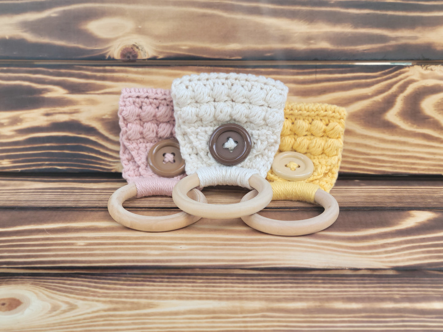 Pebbled Towel Ring Crochet Pattern