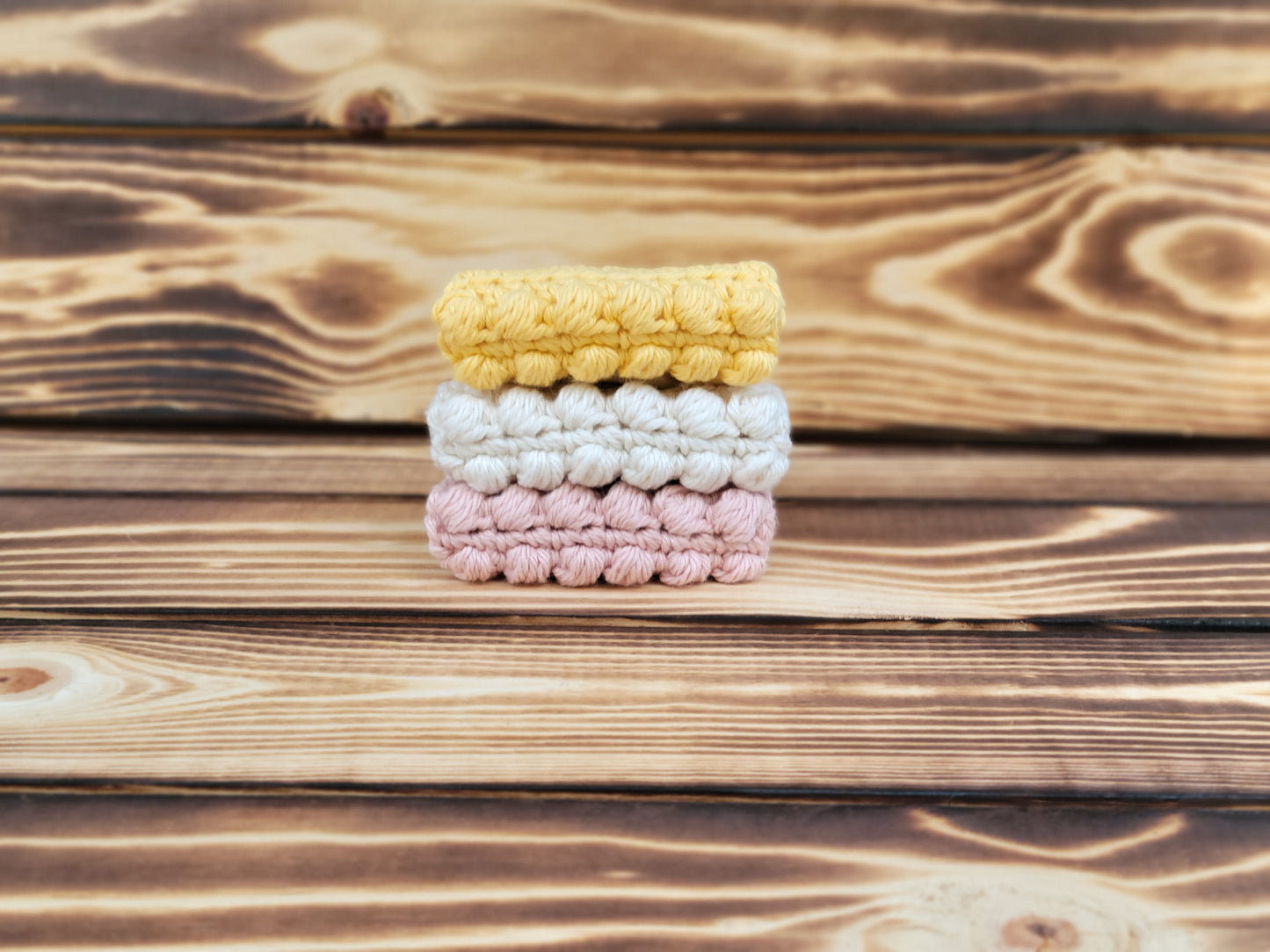 Pebbled Towel Ring Crochet Pattern