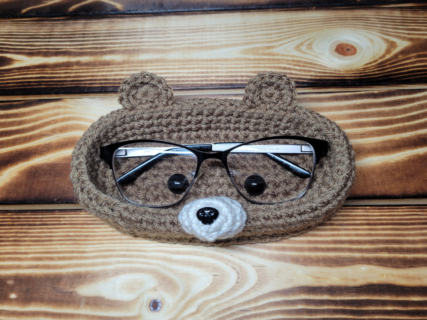 Bear Glasses Crochet Pattern