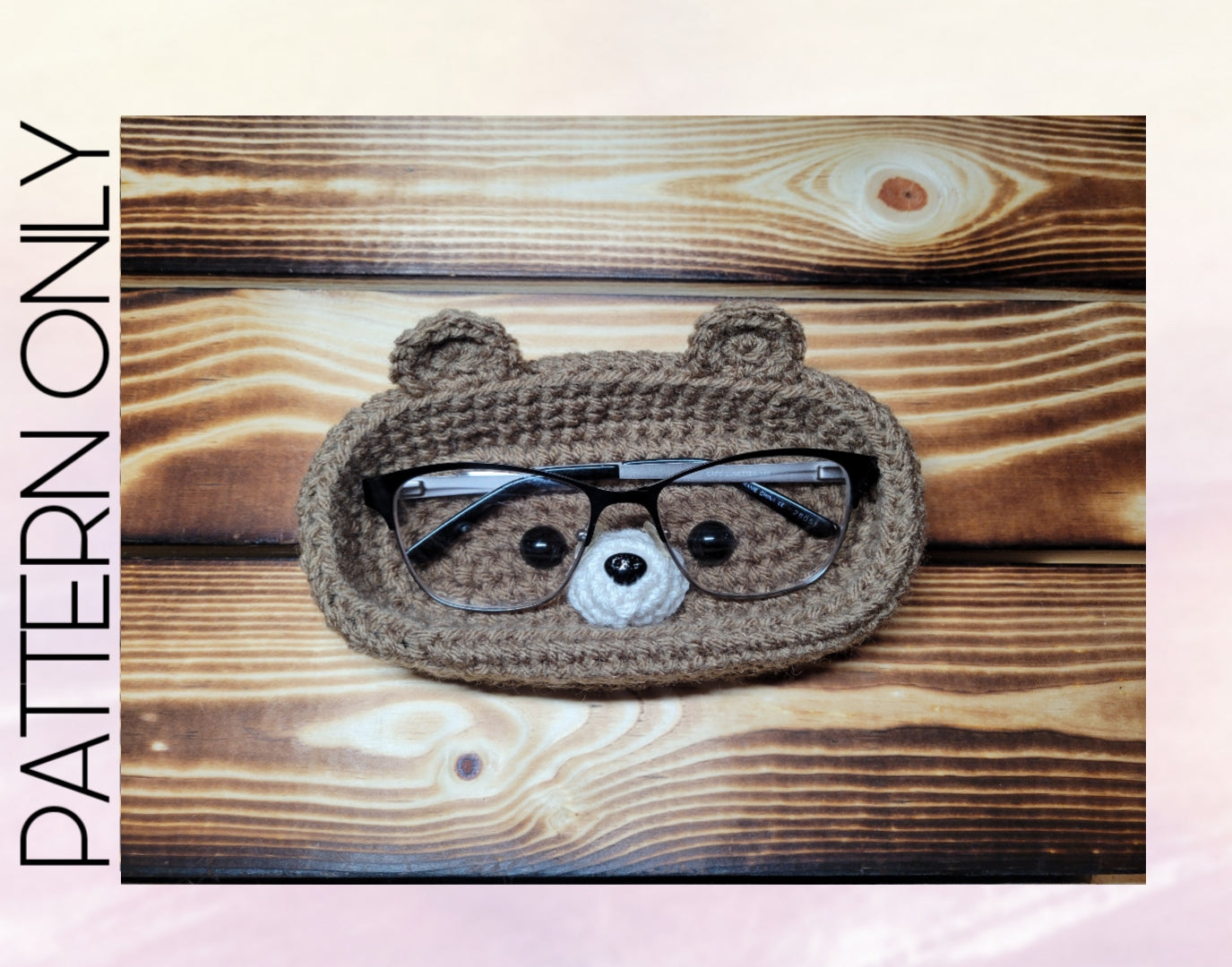 Bear Glasses Crochet Pattern